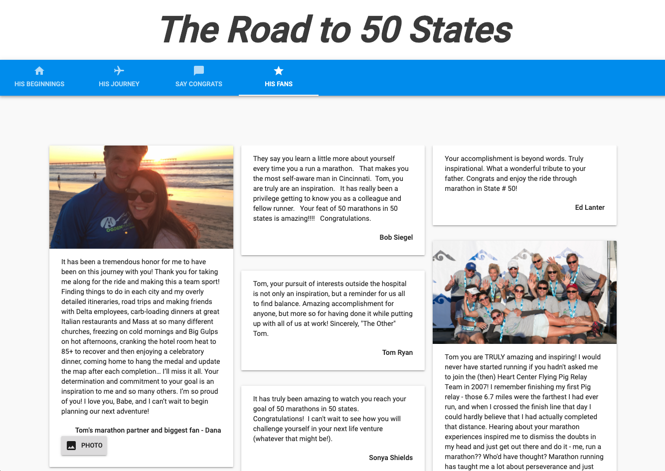 50 states marathon overview